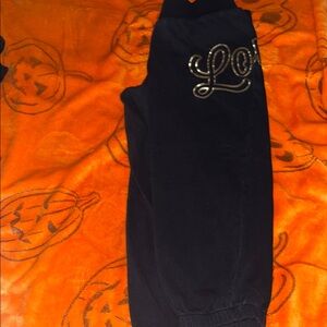 90 Degree By Reflex Black and Gold Joggers with Stylish Design